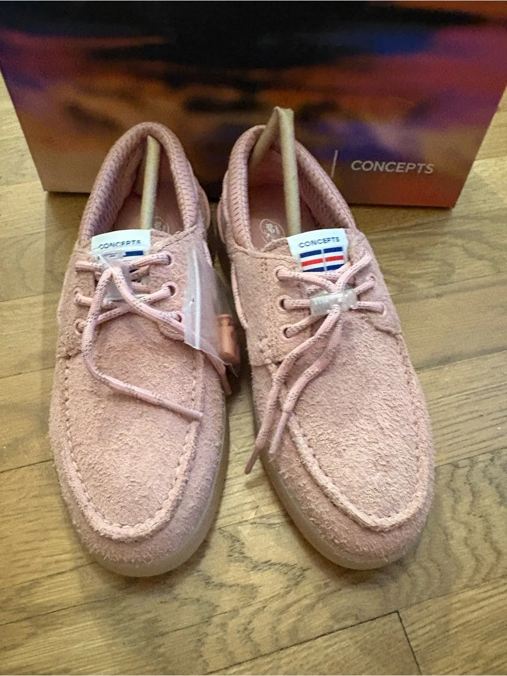 Sperry X Concepts Authentic Original™ Boat Shoe mens/kids 4, women’s 5.5